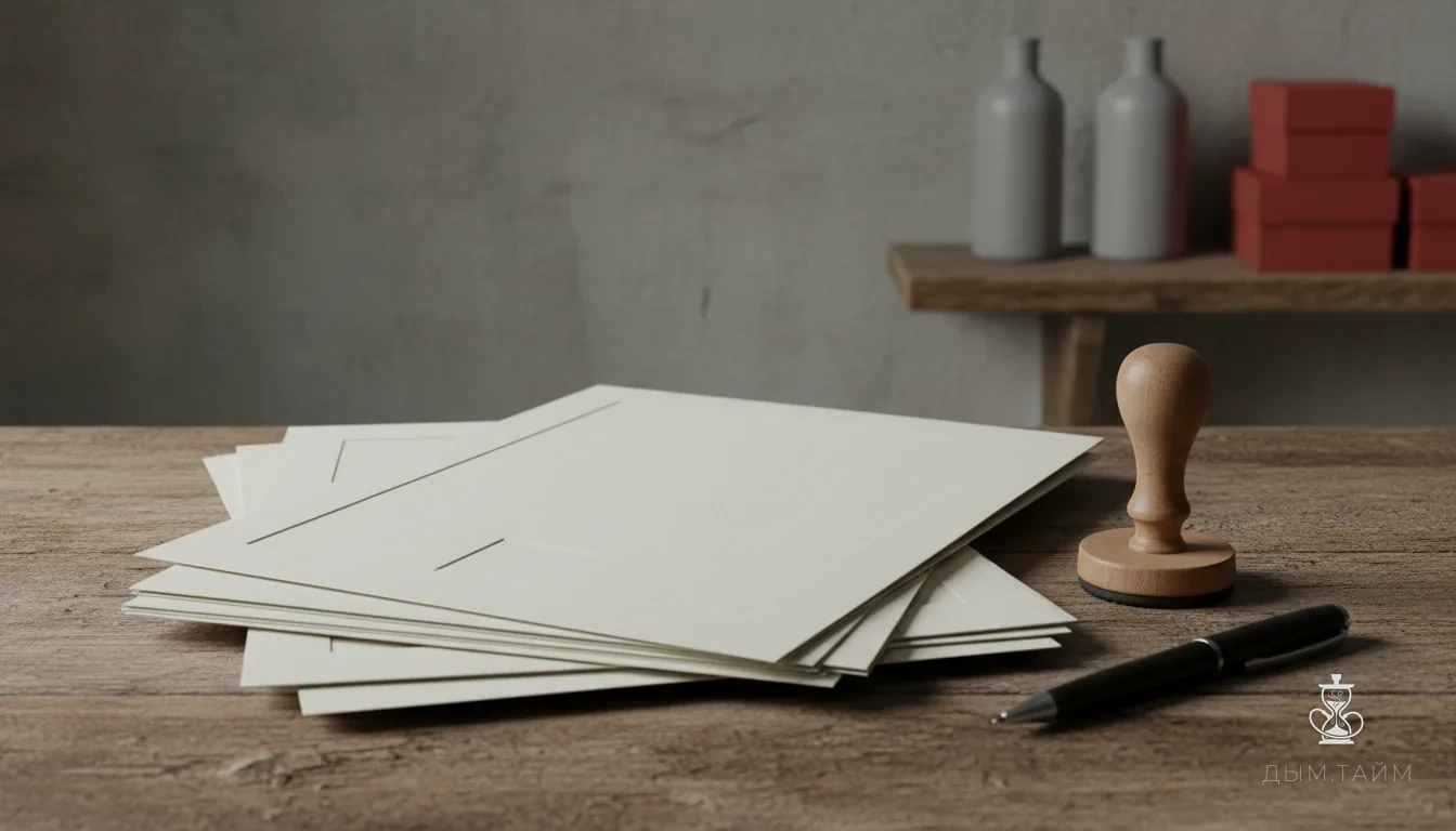 Stack of official blank legal forms with a pen.