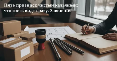 Пять признаков чистой кальянной: что гость видит сразу