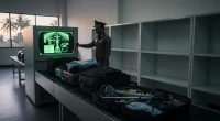 Таможенный контроль в аэропорту Таиланда, на экране рентгена видна часть кальяна в багаже